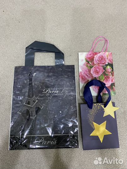 Пакеты подарочные
