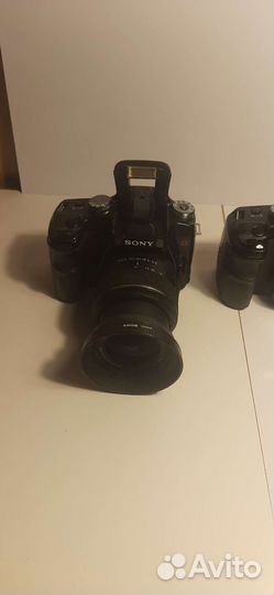 Фотоаппарат Sony Alpha dslr-A100+обьектив(2шт)