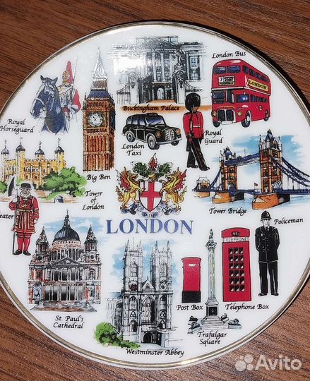 Тарелка декоративная