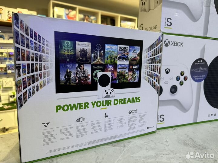Xbox Series S 512gb SSD в наличии