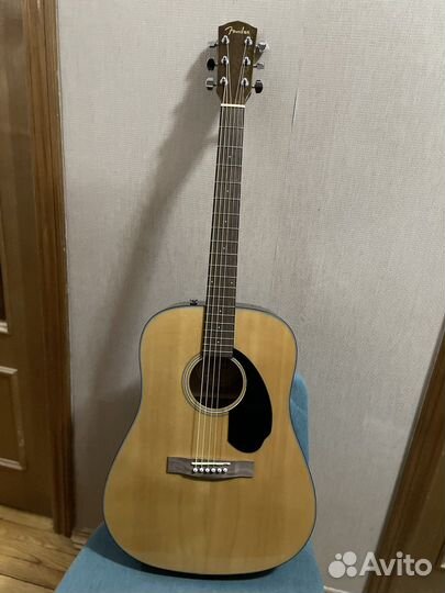 Акустическая гитара fender cd 60s natural