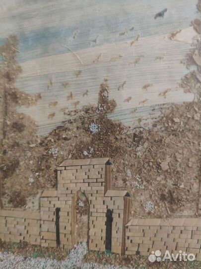 Картина из соломки 50\32 см