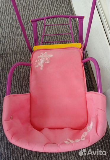 Детские санки на колесах