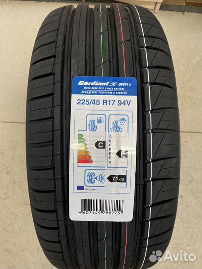 Cordiant Sport 3 225/45 R17 94V