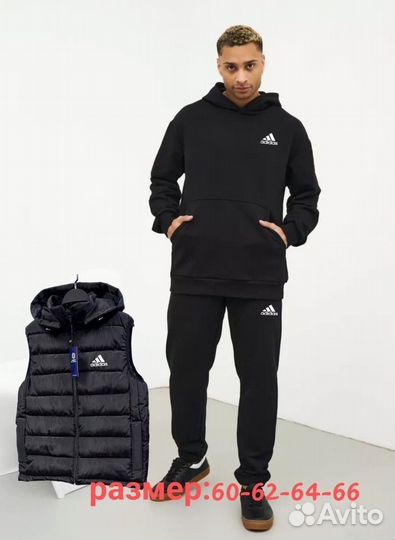 Спортивный костюм Adidas больших размеров