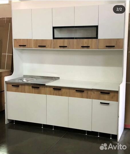 Кухня Рио-2 1,7м синяя