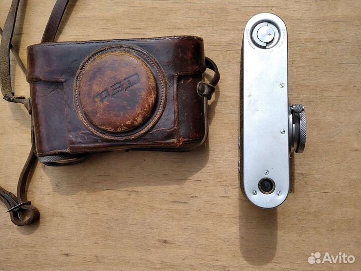 Пленочный фотоаппарат фэд с гравировкой нквд