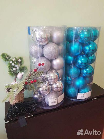 Елка искусственная заснеженная литая + пвх 210см