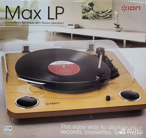 Проигрыватель винила MAX LP