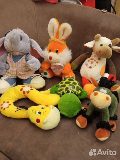 Мягкие игрушки пакетом или по отдельности