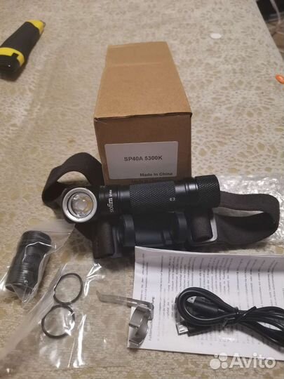 Налобный фонарь Sofirn SP40a