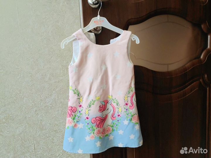 Платье для девочки 86