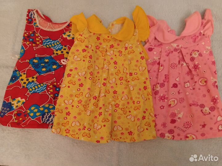 Детская одежда для девочек 92 98 пакетом