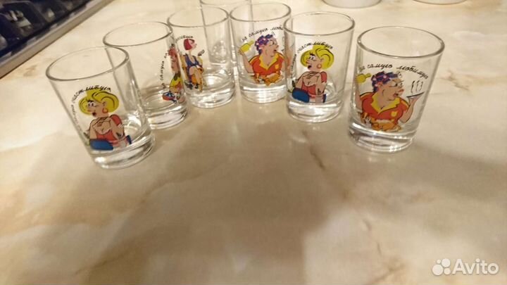 Рюмки с приколом