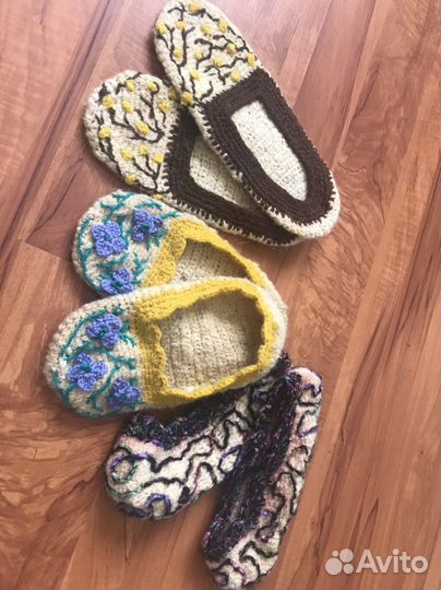 Следочки из овечьей шерсти