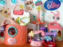 Littlest pet shop домики и питомцы набор коллекция