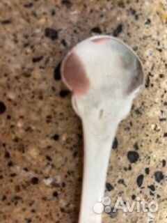 Ложка чайная мельхиор с финифтью золочение СССР