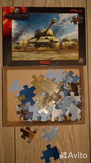 Пазлы 35, 60, 104 детали для мальчика