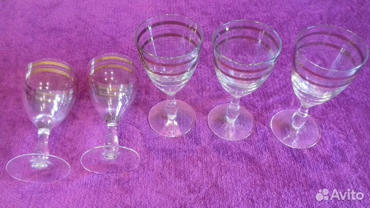 Рюмки и фужеры СССР