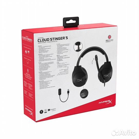 Проводная гарнитура HyperX Cloud Stinger S 7.1 чер