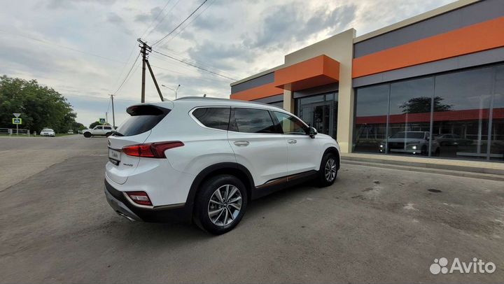 Hyundai Santa Fe 2.2 AT, 2019, 125 000 км