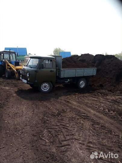 Перегной, навоз, торф, дрова