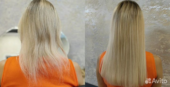 Капсульное наращивание волос