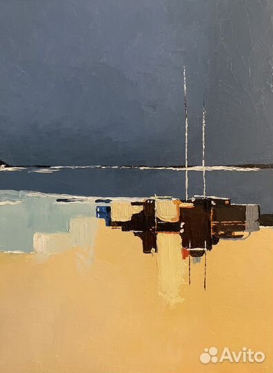 Картина маслом современная абстракция