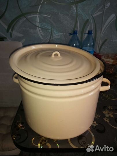 Эмалированная кастрюля 30 литров