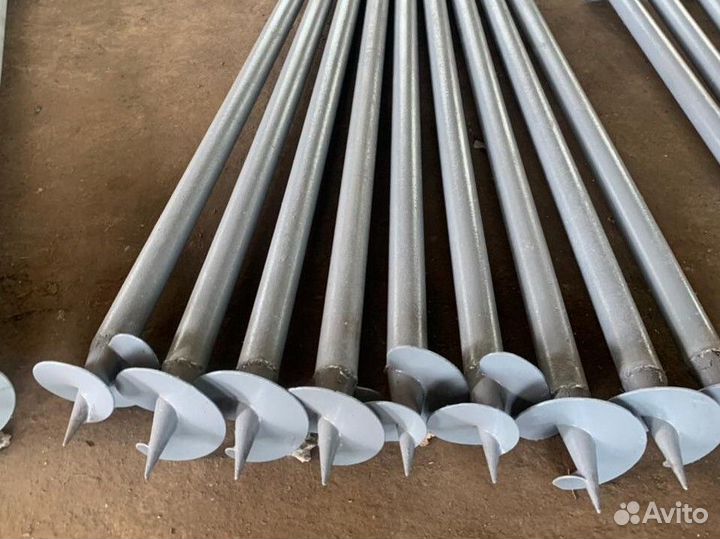 Винтовые сваи под ключ