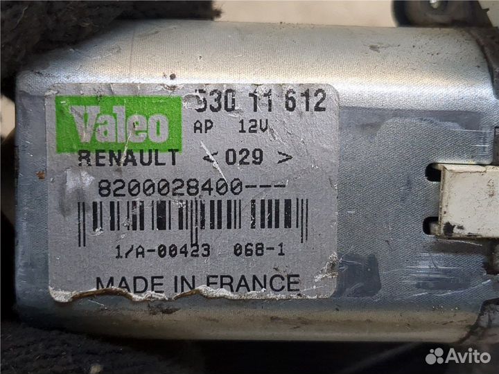 Двигатель стеклоочистителя задний Renault Clio, 20