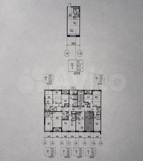 Квартира-студия, 24 м², 3/19 эт.