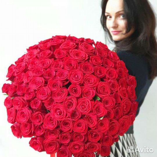 Роза Эквадор 60 см доставка цветы