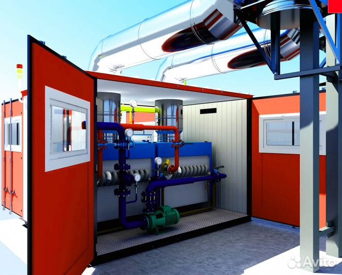 Блочно-модульная котельная под ключ