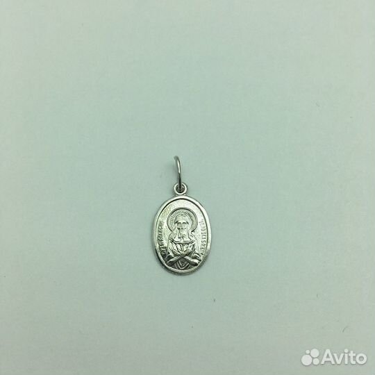 Г25,Иконка Св.Алексей,серебро,925(69744*)