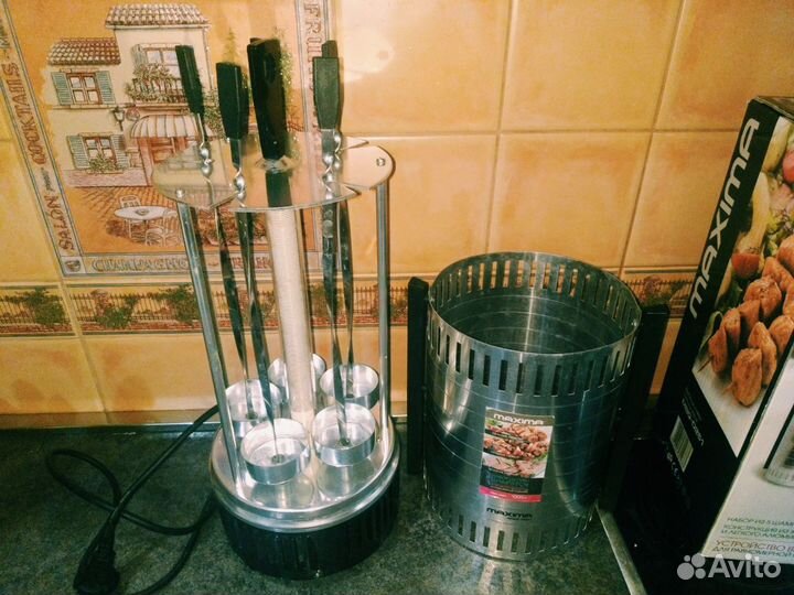 Электрическая шашлычница Maxima MBQ-0251