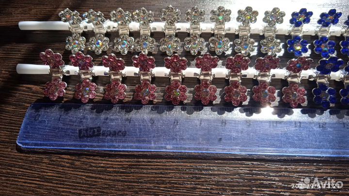 Заколочки для девочек 12шт