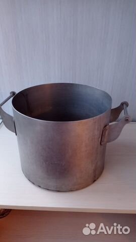 Кастрюля из нержавейки 20 л СССР