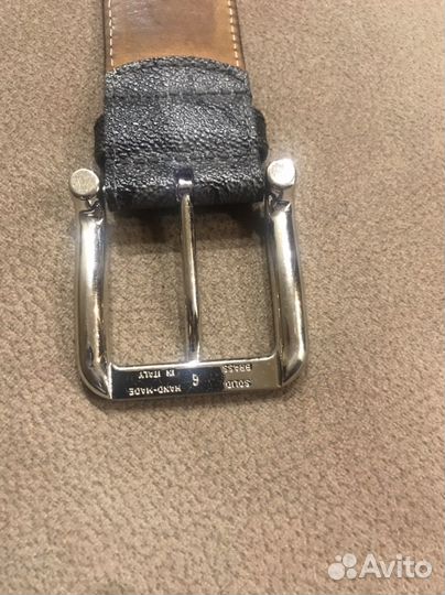 Мужской кожаный ремень Etro оригинал