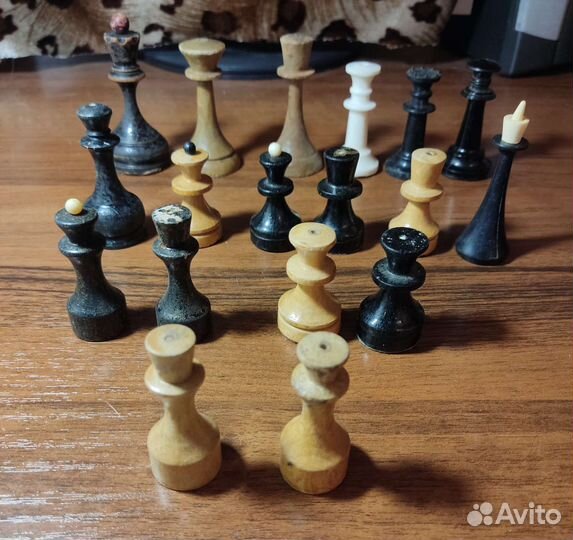 Шахматные фигуры, шашки СССР