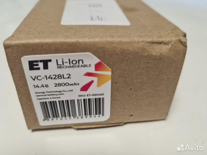 Аккумулятор ET VC-1428L2 для робота пылесоса