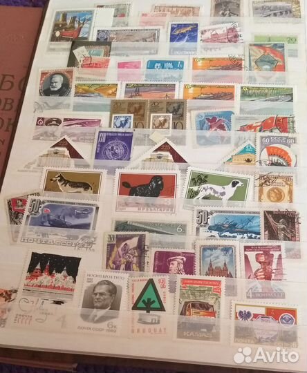 Почтовые марки СССР и зарубежные