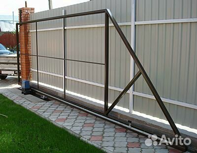 Каркас для откатных ворот