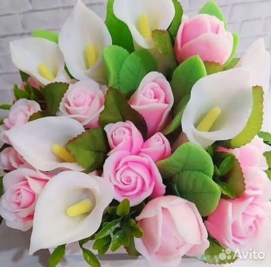 Мыло ручной работы букеты