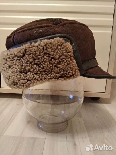 Мужская зимняя меховая шапка с мехом