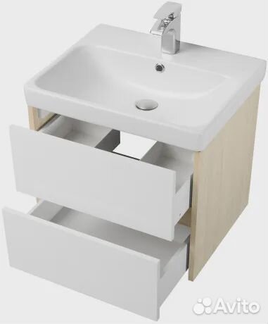 Тумба с раковиной aquaton (Акватон) 1a2518k0sdb20