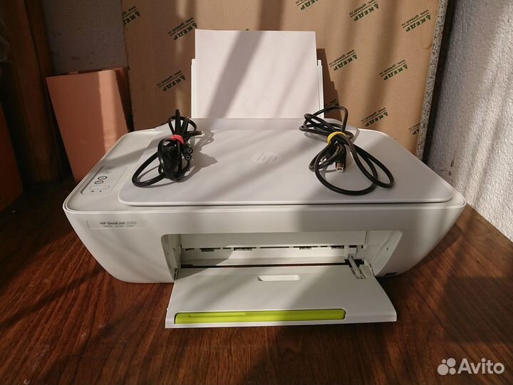 Принтер hp deskjet 2130. Заправлен. Готов к работе