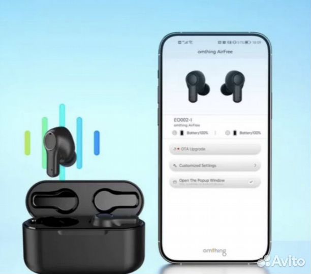 Беспроводные наушники новые