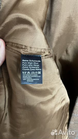 Пиджак из фактурной шерсти, винтаж