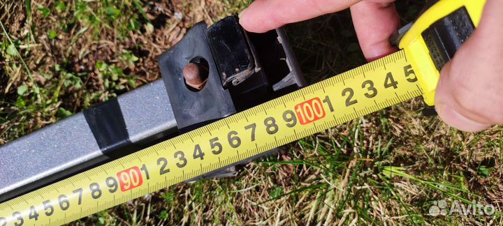 Поперечины на рейлинги chevrolet niva нива тревел